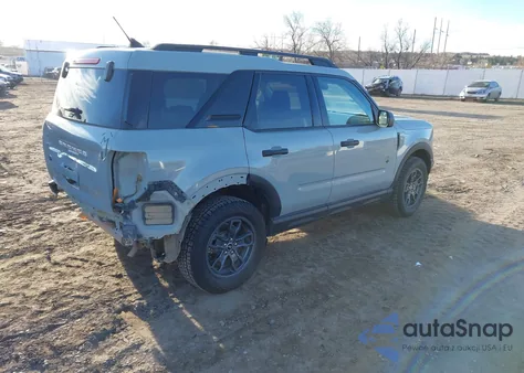 2023 Ford Bronco Sport Big Bend из США, поврежденный, VIN 3FMCR9B66PRD82999